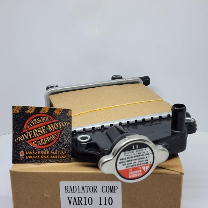 Radiator Vario Karbu Vario 110 Tekno Fi Vario Lama Assy Kvb 1 Set Plus
