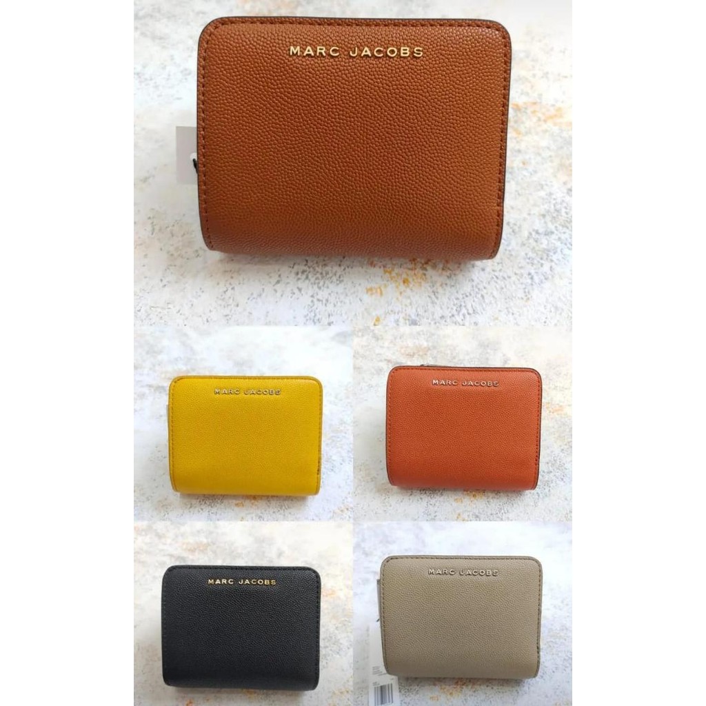 BEST SELLER Dompet Branded Marc Jacobs MJ Daily Small Bifold Wallet 100% Original