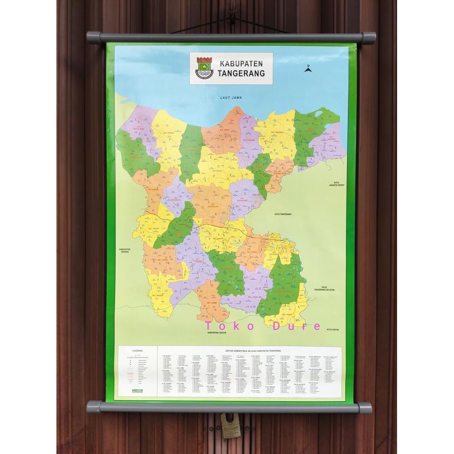 

Peta Bingkai Kabupaten Tangerang