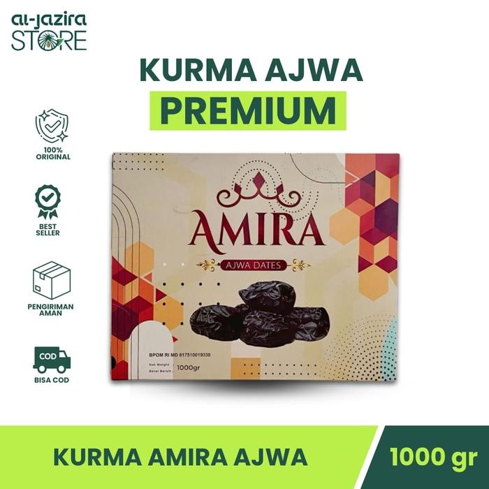 

KURMA AJWA AMIRA 1000gr - Kurma Ajwa Amira 1000gr
