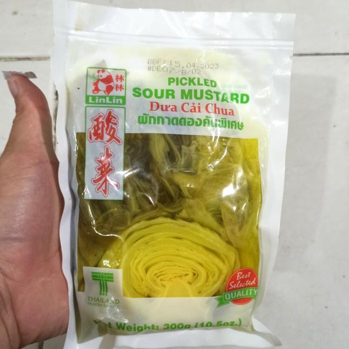 

Sayur Asin Pack / Acar Sawi Pack 300g / Pickled Sour Mustard 300g