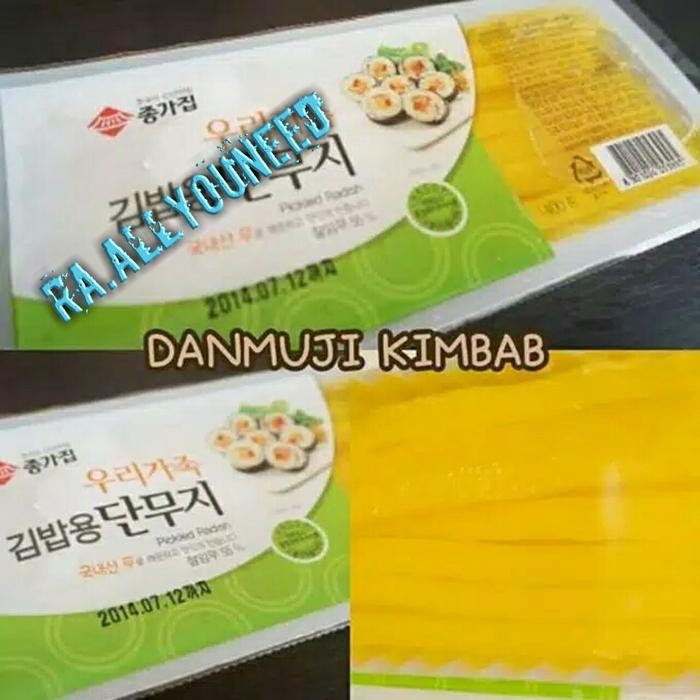 

Danmuji For Sushi Acar Lobak Untuk Isi Sushi Kimbab 400grDanmuji For S