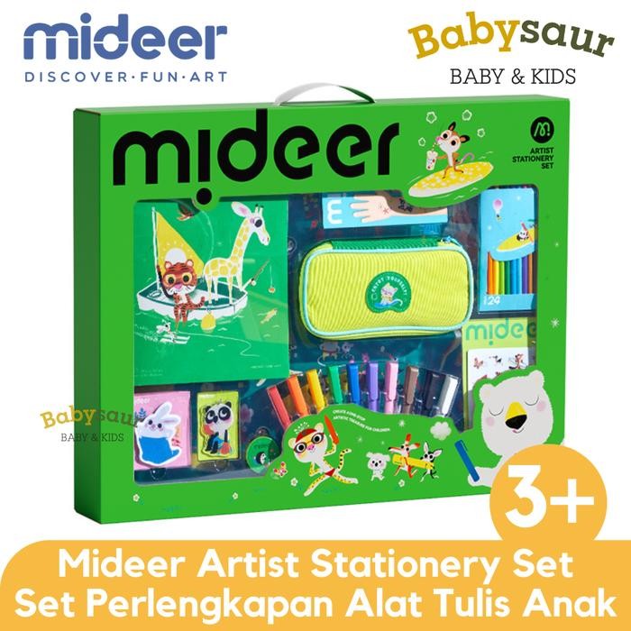 

Mideer Artist Stationery Set Perlengkapan Seni dan Alat Tulis Kado Hadiah Anak 3 4 5 6 7 Tahun