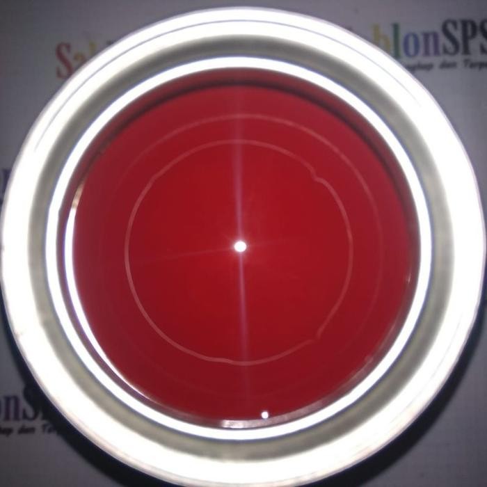 

TINTA SABLON PLASTIK 1KG RED HDPE PE PP BASIS MINYAK SOLVENT