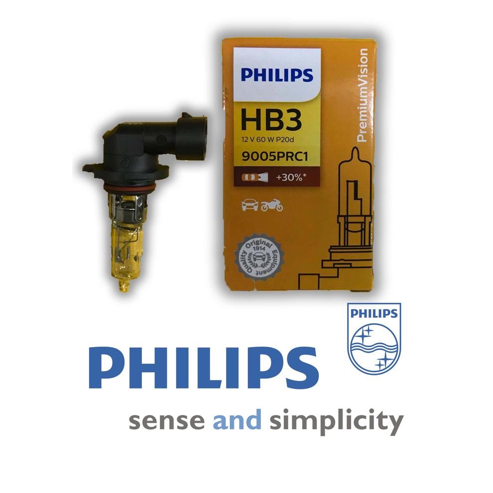 Bohlam Halogen Philips Hb3 12V 60W 52293