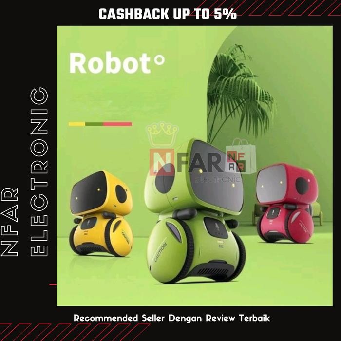 Robot Pintar Mainan Anak Smart Robot Interaktif Mainan Anak Edukatif