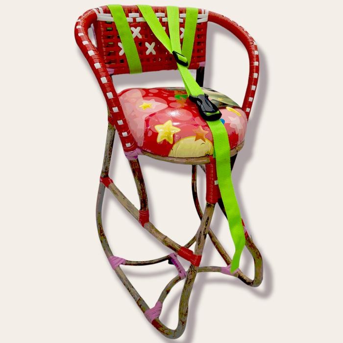 kursi goncengan anak //kursi rotan//kursi motor matic untuk anak