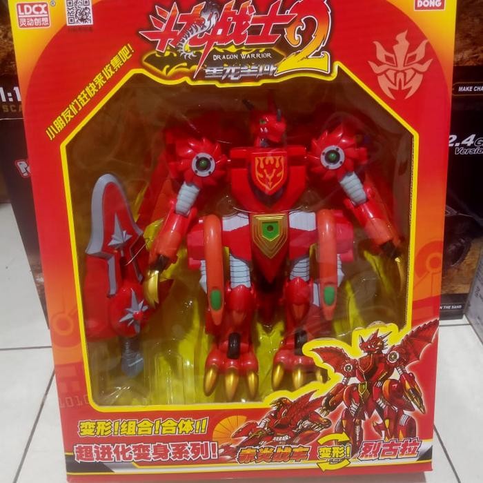 Mainan Anak Robot Dragon King 2 Warrior