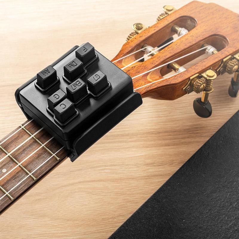 Guitar Chord Helper Ukulele Attachment Chord Presser Guitar Trainer Guitar Learning Tools Ukulele