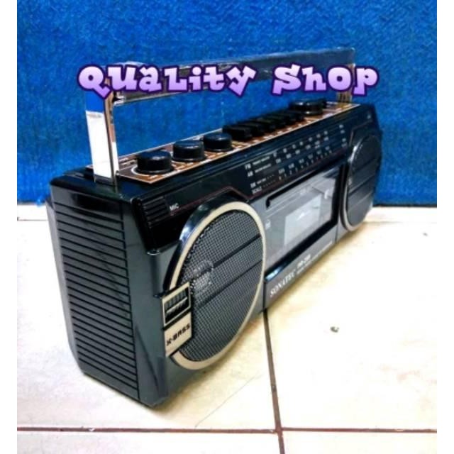 [Expert] Mini Compo Jadul Sonatec PR 259 Kaset Pita Usb Sd Radio Fm/Am/Sw