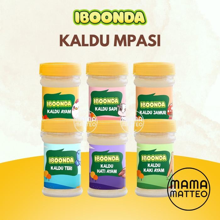 

(Allthebest) BUMBU BUNDA BY ELIA IBOONDA Kaldu MPASI / Ayam Sapi Jamur / BANDUNG