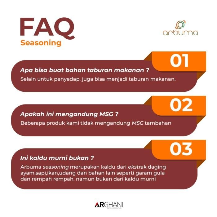 

(Allthebest) ARBUMA Seasoning Kaldu Sapi Non Msg 1kg