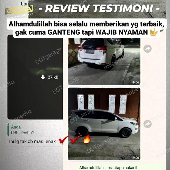 Loweringkit Per Custom Toyota Innova Bensin (GNKI/Reborn) Not Eibach