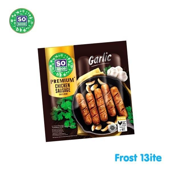 

(Expert) So Good Premium Chicken Sausage Garlic / Sosis Ayam Bawang 300g