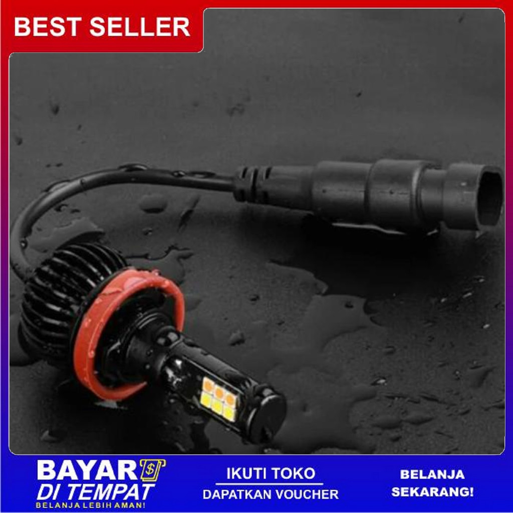 FREE ONGKIR LED FOGLAMP KABUT AVANZA VELOZ ALL NEW AVANZA 2022 - DUAL COLOR BISA COD