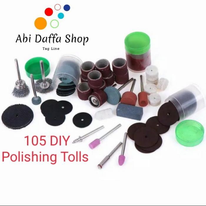 105 PCS MATA BOR GERINDA TUNER PAKET DIE GERINDA TUNER