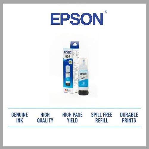 Black Tinta Epson 003 Original