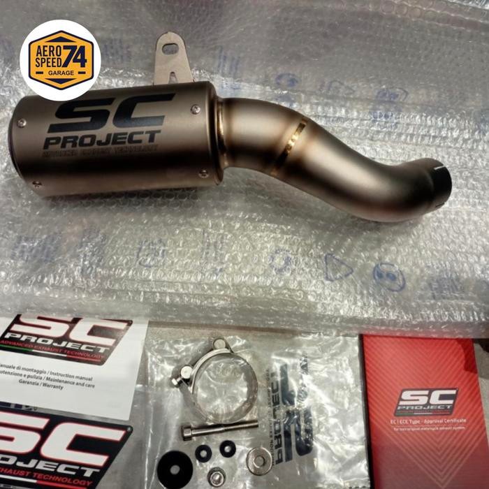 SC Project Titanium Z900 Knalpot