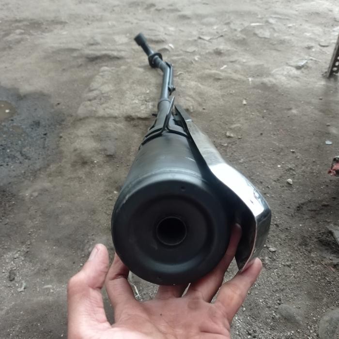 knalpot standar yamaha vega zr original