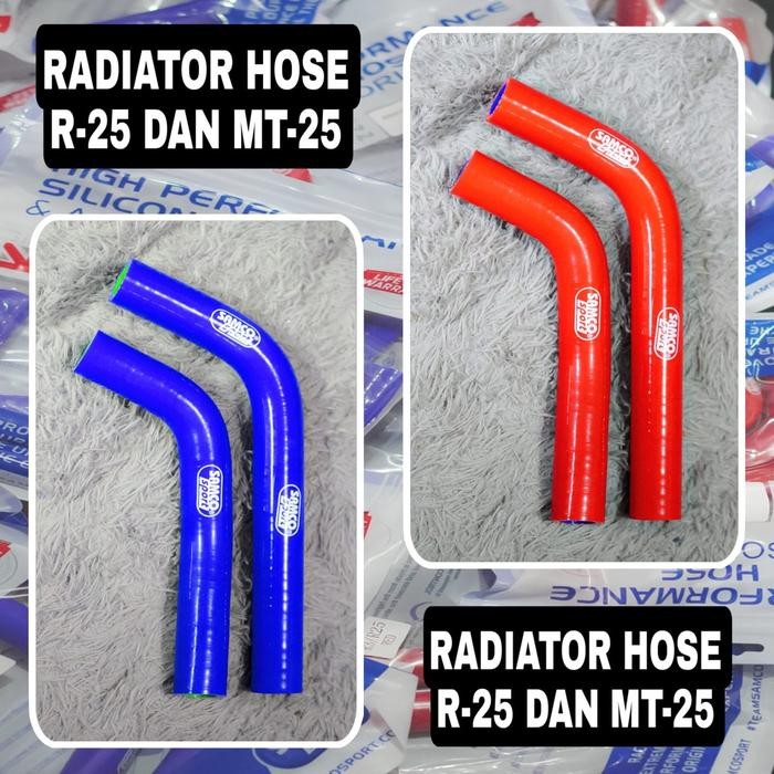 RADIATOR HOSE SAMCO R25 MT25 SELANG RADIATOR MT25 R25 RADIATOR MR58