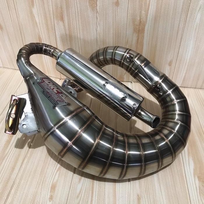 Knalpot Racing Drc Victory Udang Vespa Smallframe Pts Special