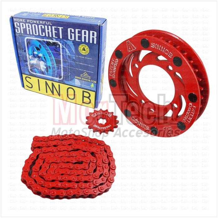 Gear Gir Set Sinnob Dan Rantai Motor Colour Chain Chain Kit Set Yamaha Jupiter Z 110Cc F1Zr Fizr F1