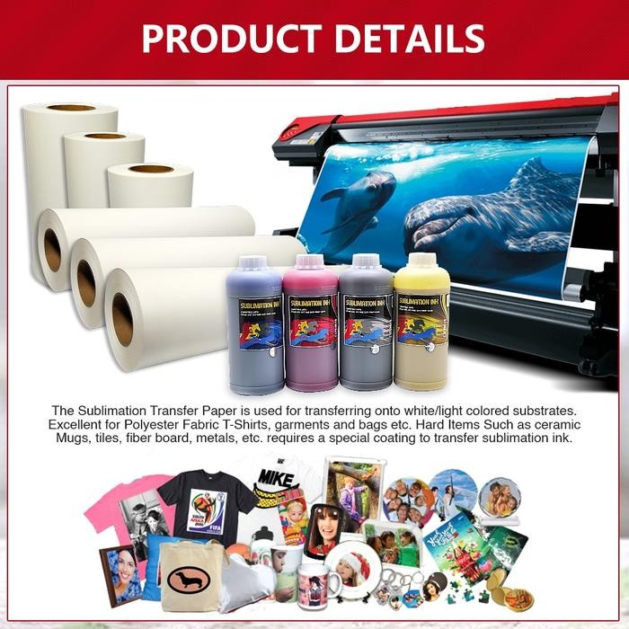 

Kertas Sublimasi Quaff 8,2 Inci 100gsm 100 Meter Gulungan Kuning