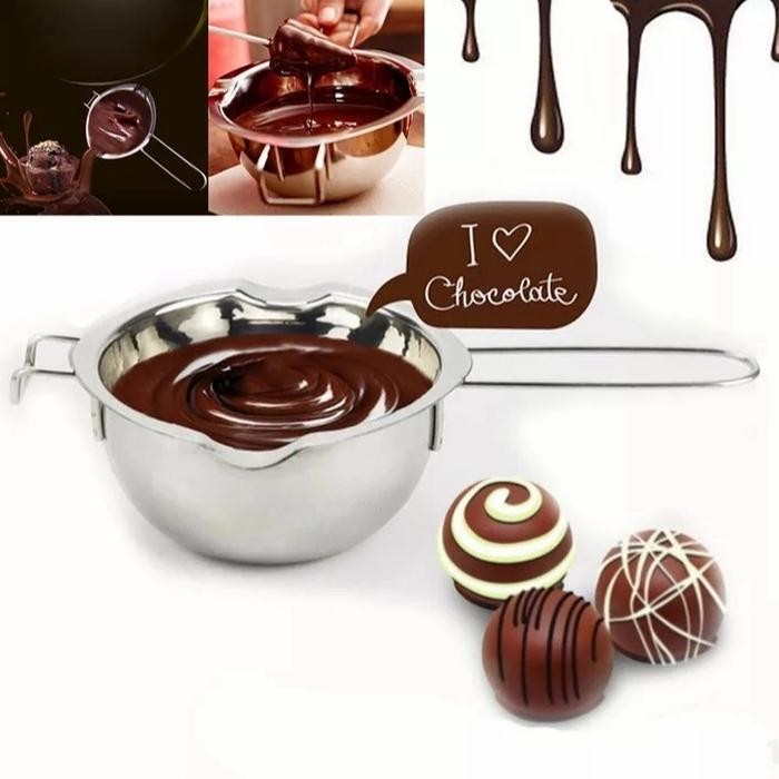 panci peleleh coklat stainless