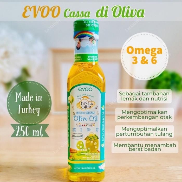 

EVOO Baby Olive Oil Casa Di Oliva Olivia For Kids Bayi Minyak Zaitun