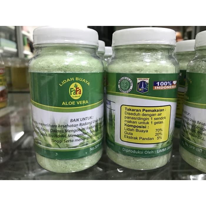 

Lidah Buaya Bubuk Instan - Mengobati Radang Usus Besar