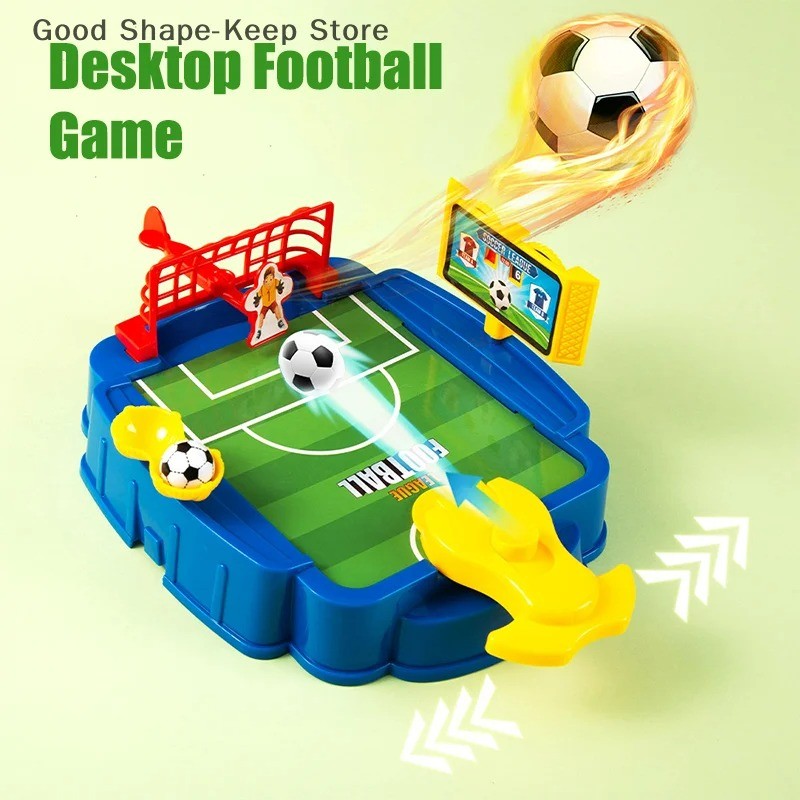 Mini Table Football Game - 2-Player Foosball Toy for Kids, Fun Parent-Child Interactive Tabletop
