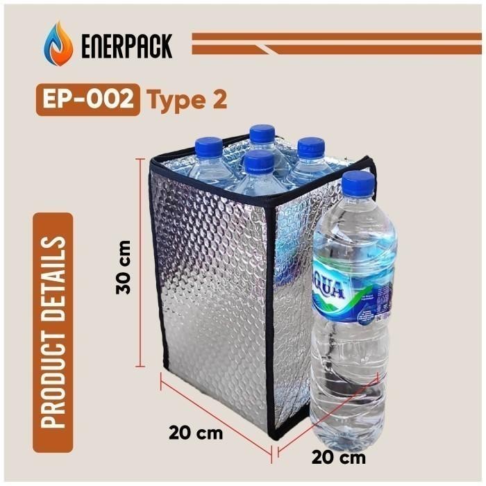 

(Expert) TAS ALUMUNIUM FOIL Warm Bag Cooler Bag - Tas Eskrim Frozen Food EP-002