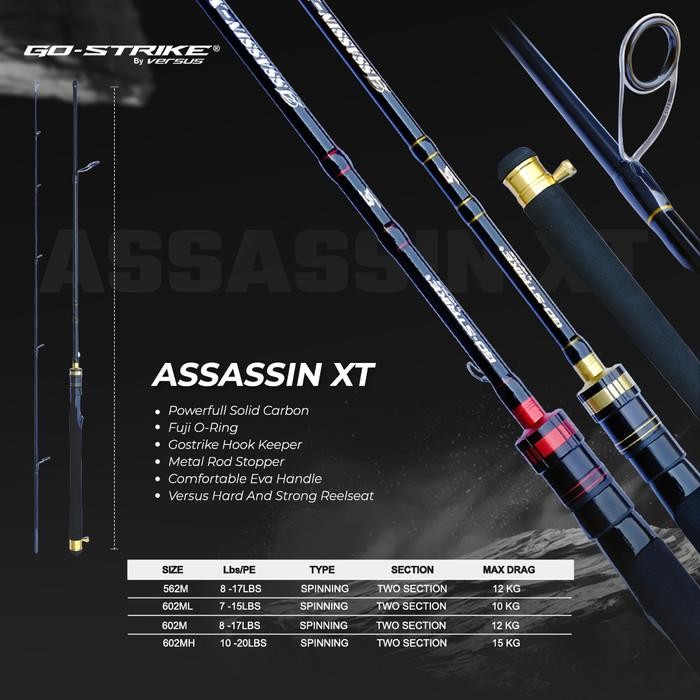 Rod VERSUS GO-STRIKE ASSASSIN XT SOLID CARBON
