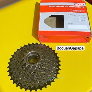 SPROCKET DRAT ULIR FREEWHEEL MEGARANGE OXO 9 SPEED 13-34T BROWN