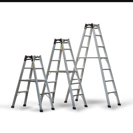 Tangga aluminium lipat 1,5 meter up 3 meter
