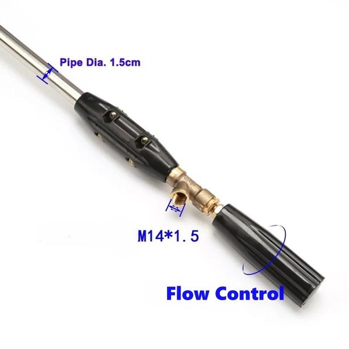 Water Jet Stick Boom Ceramic Sprayer Tekanan Tinggi Nozzle Tip Ceramic Terbaru