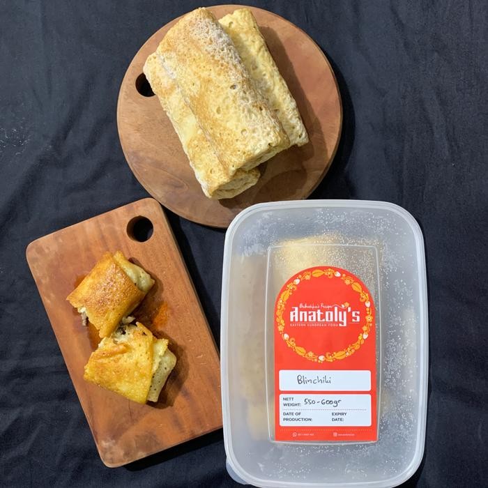 

Blinchiki / Russian Meat Rolled Pancake /