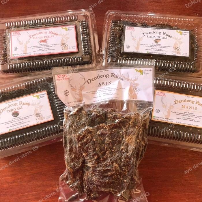 

Dendeng Daging Rusa Merauke Papua Asli 500 gr 100% Halal