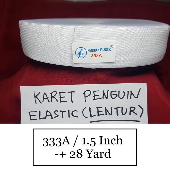 

Karet Elastis Penguin 333A 4 CM 28 Yard