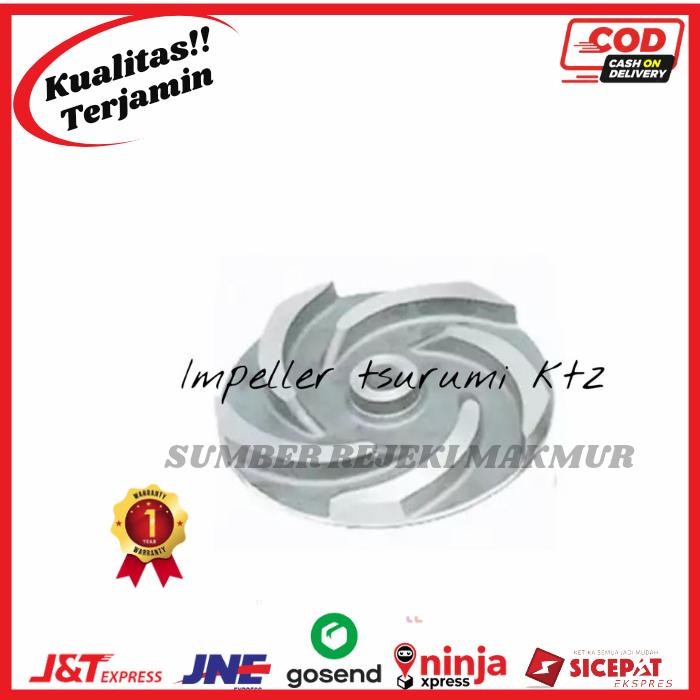 Rea Kipas impeller Tsurumi KTZ 611 Impeller tsurumi KTZ 611 (Chrome)