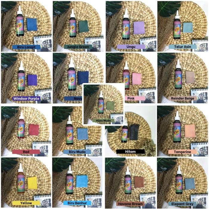 (Expert) PEWARNA TIE DYE KIT Semprot 250ml untuk tekstil pakaian baju kaos term