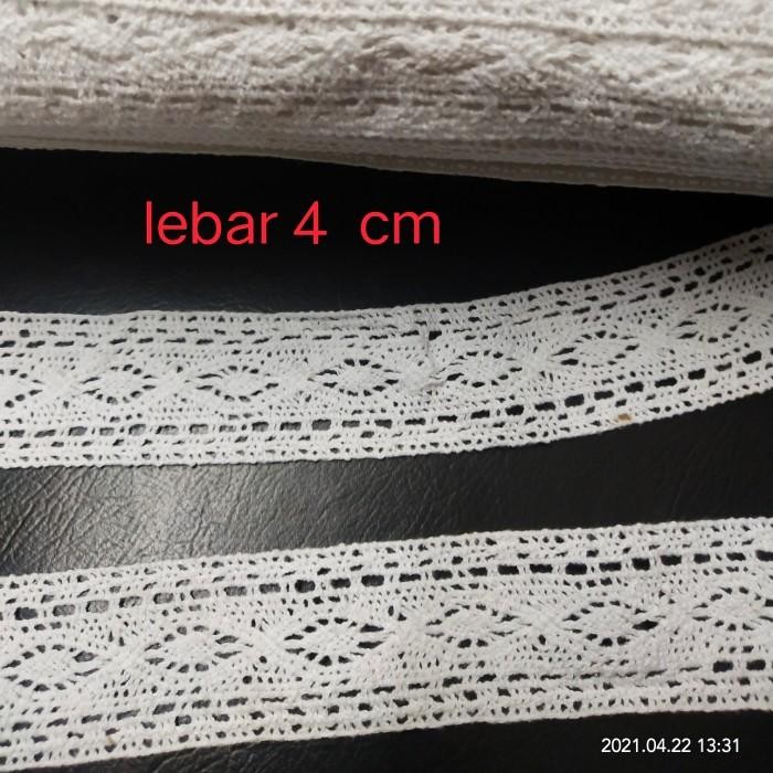 

(Expert) RENDA RAJUT harga 45.000/15 yard