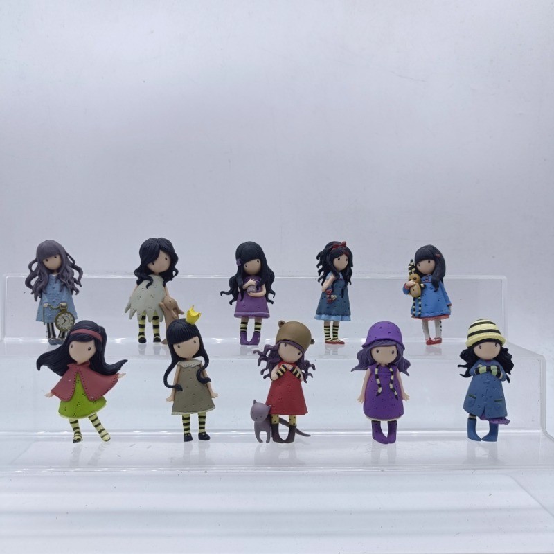 Kawaii Gorjuss Girl Figures, Gorjuss Girl Dolls Toys Miniature Animal Education Kids Toys Girl