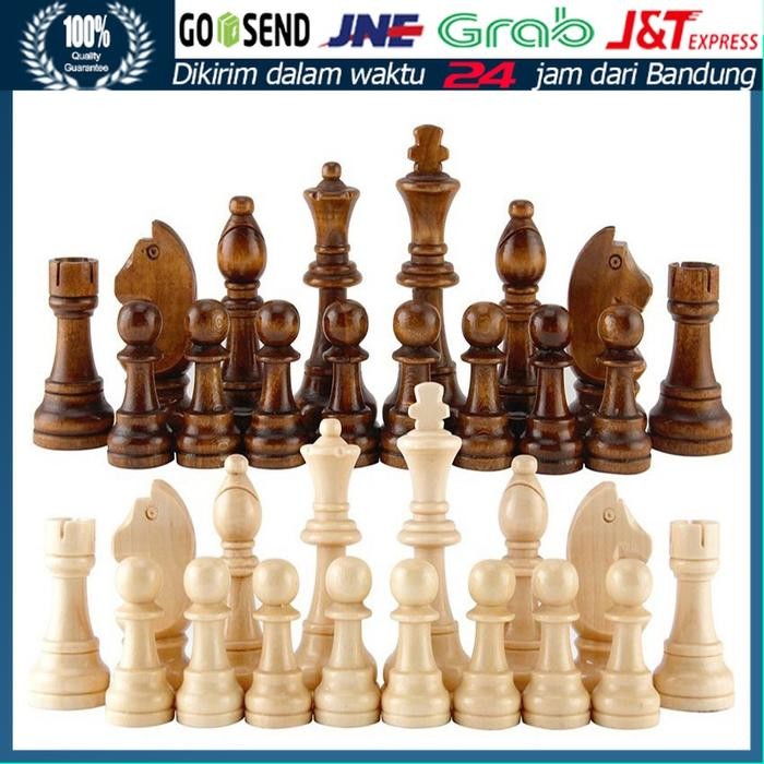 CATUR KAYU BUAH BIDAK CATUR KAYU INTERNASIONAL KODE 1200