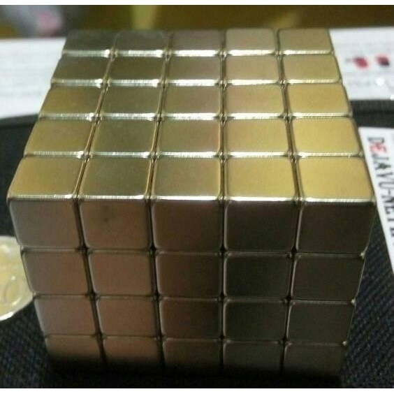 (Expert) Magnet Kubus Square kotak Neodymium Super Strong n52