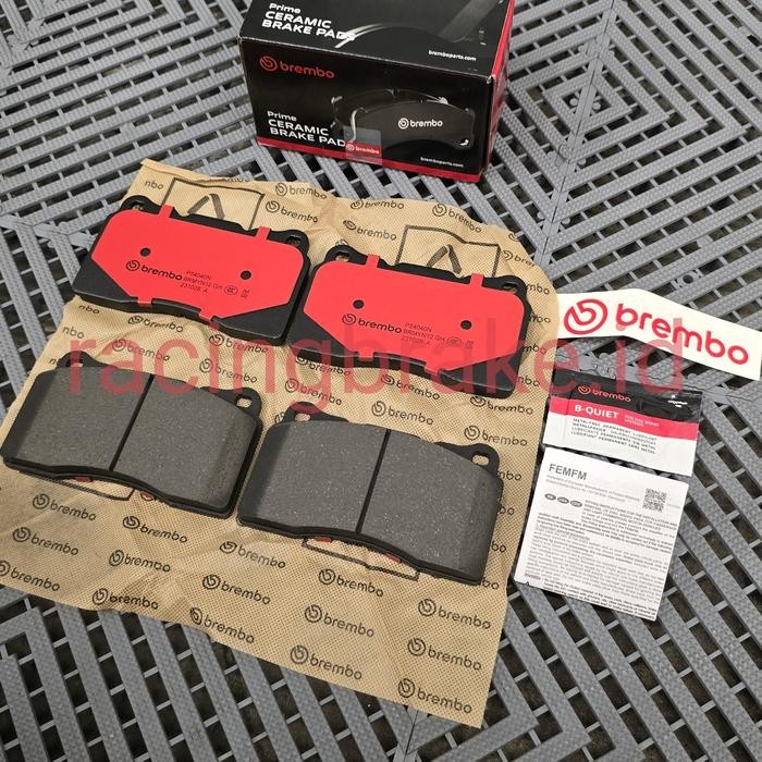 kampas rem brembo brakepad bbk 4pot f50 ORIGINAL