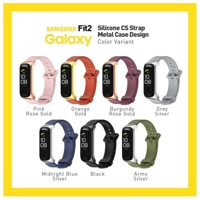 

(Expert) MIJOBS CS Flat Hole Silicone Strap for Samsung Galaxy Fit2 (FIT 2)