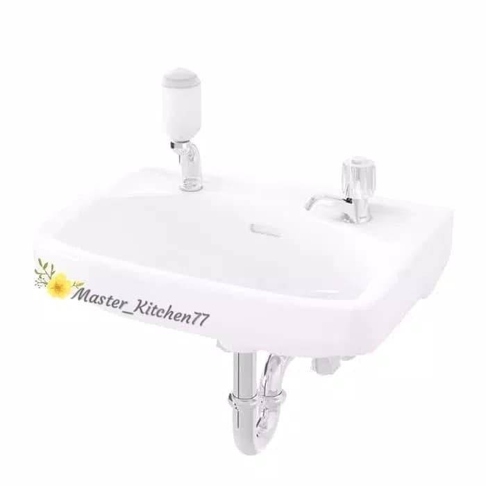 Terbatas Wastafel Toto L 38 V1 Komplit / L38V1