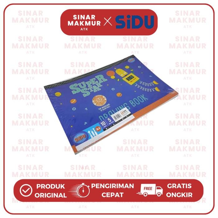 

BUKU GAMBAR/DRAWING BOOK A4 SIDU (PAK) KODE 375