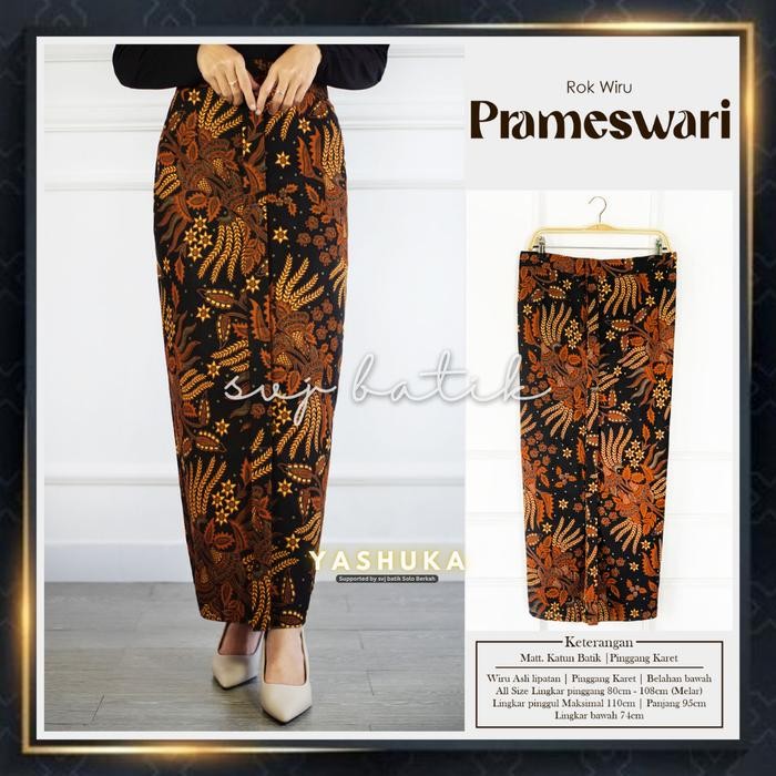 SIAPKIRIM Rok plisket instan jarik wiru batik wanita terbaru bawahan kebaya READY STOCK